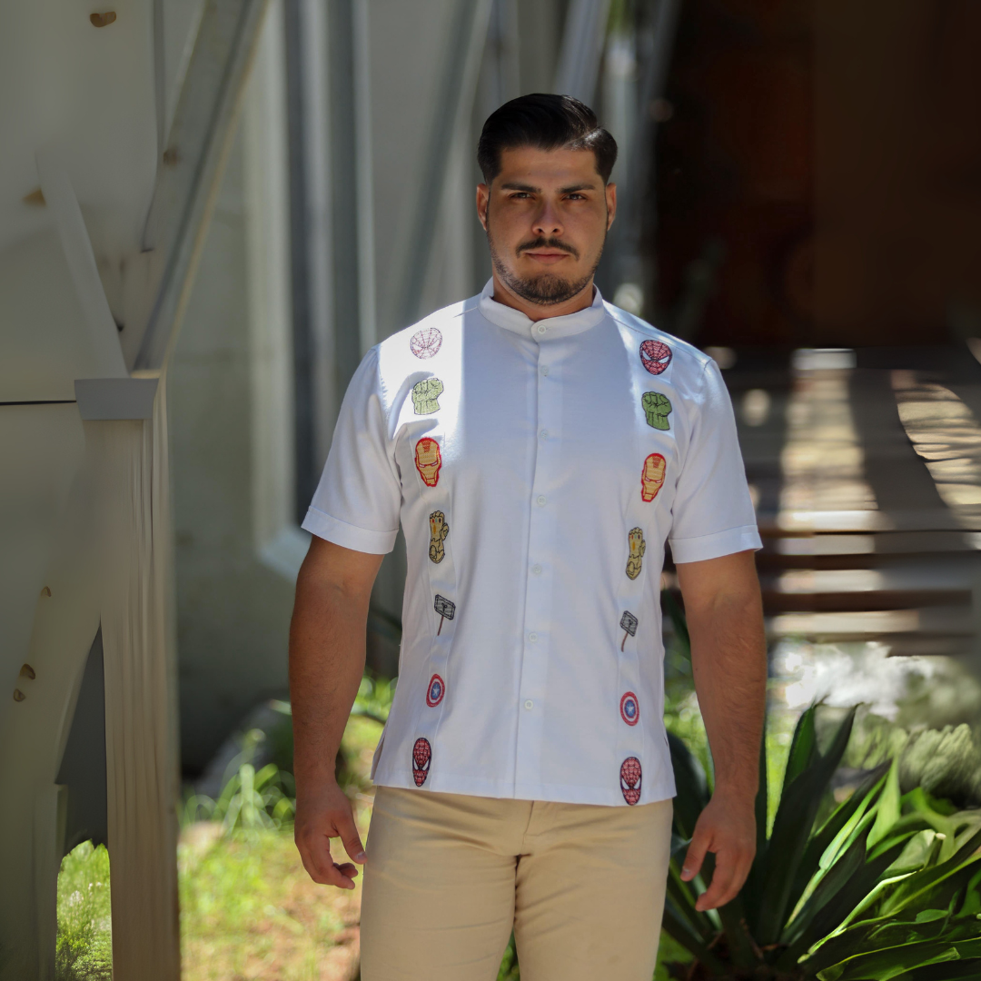 Camisa Guayabera Heroes