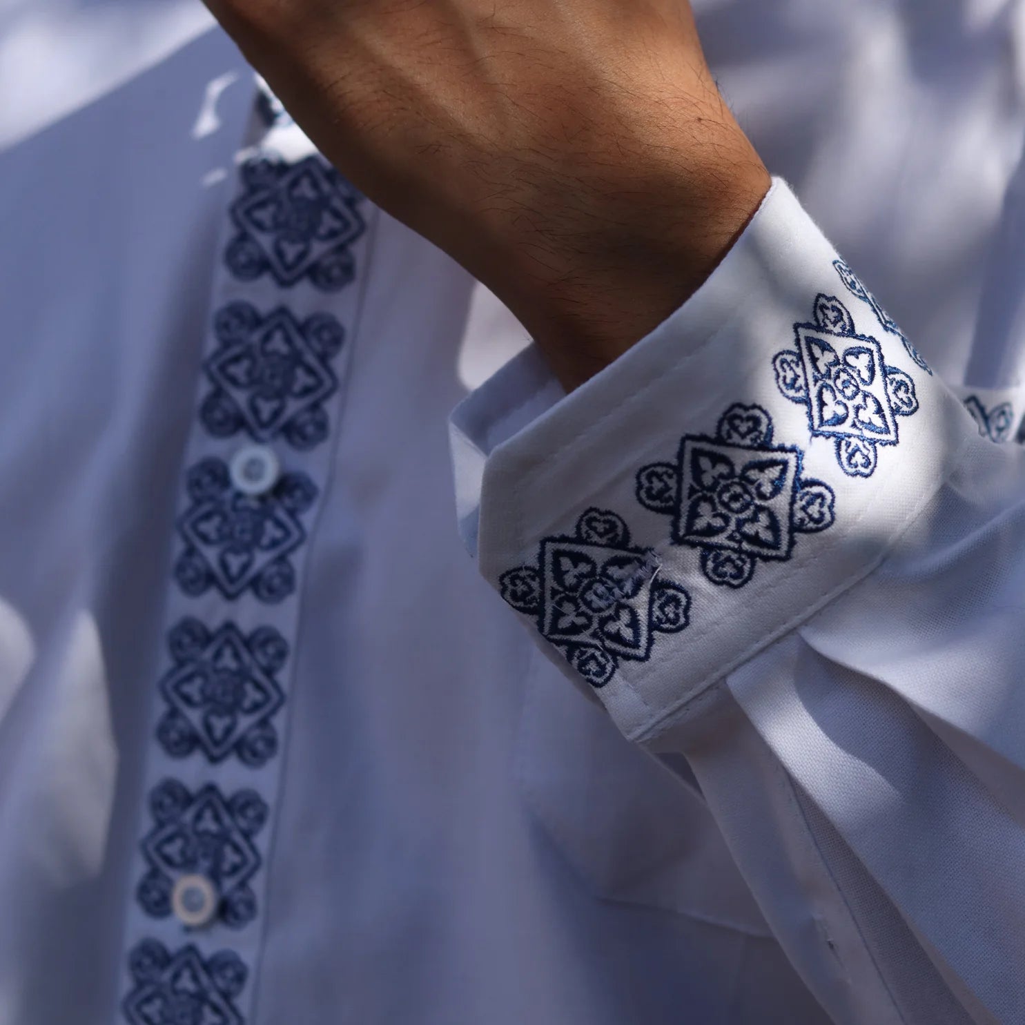 Camisa Guayabera Manga Larga Talavera